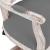 Scaun de birou pivotant, gri închis, material textil GartenMobel Dekor