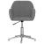Scaun de birou pivotant, gri deschis, material textil GartenMobel Dekor