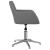 Scaun de birou pivotant, gri deschis, material textil GartenMobel Dekor