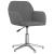 Scaun de birou pivotant, gri deschis, material textil GartenMobel Dekor