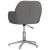 Scaun de birou pivotant, gri deschis, material textil GartenMobel Dekor