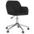 Scaun de birou pivotant, negru, material textil GartenMobel Dekor