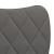 Scaune de bucătărie, 2 buc., gri închis, material textil GartenMobel Dekor