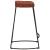 Scaune de bar Gavin 2 buc. 45x40x63 cm lemn masiv de mango GartenMobel Dekor