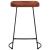 Scaune de bar Gavin 2 buc. 45x40x63 cm lemn masiv de mango GartenMobel Dekor