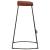 Scaune de bar Gavin 2 buc. 50x40x78 cm lemn masiv de mango GartenMobel Dekor