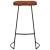 Scaune de bar Gavin 2 buc. 50x40x78 cm lemn masiv de mango GartenMobel Dekor