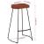 Scaune de bar Gavin 2 buc. 50x40x78 cm lemn masiv de mango GartenMobel Dekor