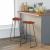Scaune de bar Gavin 2 buc. 50x40x78 cm lemn masiv de mango GartenMobel Dekor