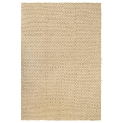 Covor dreptunghiular, natural, 160x230 cm, bumbac GartenMobel Dekor