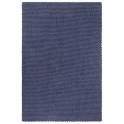 Covor dreptunghiular, bleumarin, 120x180 cm, bumbac GartenMobel Dekor