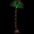 Palmier cu LED, 136 LED-uri alb calde, 220 cm GartenMobel Dekor