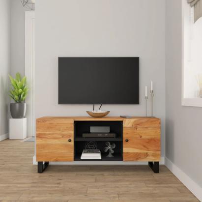 Comodă TV, 105x33x46 cm, lemn masiv de acacia GartenMobel Dekor