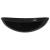 Chiuvetă din sticlă securizată, negru, 54,5x35x15,5 cm GartenMobel Dekor