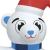 Ursuleț gonflabil de Crăciun cu LED, 240 cm GartenMobel Dekor