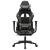 Scaun de gaming masaj/suport picioare negru/Camuflaj piele eco GartenMobel Dekor