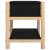 Noptiere, 2 buc., negru, 42x38x45 cm, lemn compozit GartenMobel Dekor