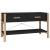 Comodă TV, negru, 82x38x45 cm, lemn prelucrat GartenMobel Dekor