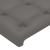 Tăblie de pat, gri, 80x5x78/88 cm, piele ecologică GartenMobel Dekor