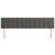 Tăblii de pat, 2 buc, gri închis, 100x5x78/88 cm, catifea GartenMobel Dekor