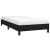 Cadru de pat, negru, 90x190 cm, material textil GartenMobel Dekor