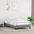 Cadru de pat, gri închis, 90 x 200 cm, material textil GartenMobel Dekor