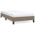 Cadru de pat, gri taupe, 90 x 200 cm, material textil GartenMobel Dekor