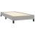 Cadru de pat, gri deschis, 100x200 cm, material textil GartenMobel Dekor
