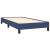 Cadru de pat, albastru, 100 x 200 cm, material textil GartenMobel Dekor