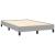 Cadru de pat, gri deschis, 120x200 cm, material textil GartenMobel Dekor