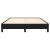 Cadru de pat, negru, 140x190 cm, material textil GartenMobel Dekor