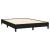 Cadru de pat, negru, 140x190 cm, material textil GartenMobel Dekor