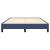 Cadru de pat, albastru, 140x190 cm, material textil GartenMobel Dekor