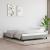 Cadru de pat, gri deschis, 140x200 cm, material textil GartenMobel Dekor