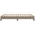 Cadru de pat, gri taupe, 140 x 200 cm, material textil GartenMobel Dekor