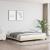 Cadru de pat, crem, 160 x 200 cm, material textil GartenMobel Dekor