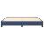 Cadru de pat, albastru, 160 x 200 cm, material textil GartenMobel Dekor