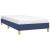 Cadru de pat, albastru, 80x200 cm, material textil GartenMobel Dekor