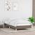 Cadru de pat, gri taupe, 90 x 200 cm, material textil GartenMobel Dekor