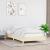 Cadru de pat, crem, 90 x 200 cm, material textil GartenMobel Dekor