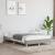 Cadru de pat, gri deschis, 120x200 cm, material textil GartenMobel Dekor