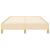 Cadru de pat, crem, 120x200 cm, material textil GartenMobel Dekor