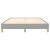 Cadru de pat, gri deschis, 140x190 cm, material textil GartenMobel Dekor