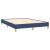 Cadru de pat, albastru, 140x190 cm, material textil GartenMobel Dekor