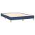 Cadru de pat, albastru, 140 x 200 cm, material textil GartenMobel Dekor