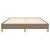 Cadru de pat, gri taupe, 160 x 200 cm, material textil GartenMobel Dekor
