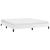 Cadru de pat, alb, 160x200 cm, piele ecologică GartenMobel Dekor