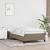 Cadru de pat, gri taupe, 90 x 200 cm, material textil GartenMobel Dekor
