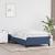 Cadru de pat, albastru, 90 x 200 cm, material textil GartenMobel Dekor