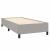Cadru de pat, gri deschis, 100x200 cm, material textil GartenMobel Dekor